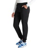 image:imageCherokee Atmos Mid Rise Scrub Pants for Women PullOn Jogger 4 PocketsBlack