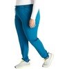image:imageCherokee Atmos Mid Rise Scrub Pants for Women PullOn Jogger 4 PocketsCaribbean Blue