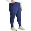 image:imageCherokee Atmos Mid Rise Scrub Pants for Women PullOn Jogger 4 PocketsNavy