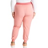 image:imageCherokee Atmos Mid Rise Scrub Pants for Women PullOn Jogger 4 PocketsSugar Melon