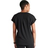 image:imageCherokee Atmos V Neck Womens Scrub Tops Dolman Sleeves 3 PocketsBlack