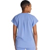 image:imageCherokee Atmos V Neck Womens Scrub Tops Dolman Sleeves 3 PocketsCiel
