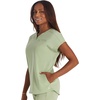 image:imageCherokee Atmos V Neck Womens Scrub Tops Dolman Sleeves 3 PocketsCool Cucumber