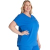 image:imageCherokee Atmos V Neck Womens Scrub Tops Dolman Sleeves 3 PocketsRoyal