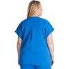 image:imageCherokee Atmos V Neck Womens Scrub Tops Dolman Sleeves 3 PocketsRoyal