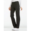 image:imageCherokee Iflex Scrubs for Women Straight Leg Scrub Pants with 6 PocketsBlack