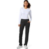 image:imageCherokee Iflex Scrubs for Women Straight Leg Scrub Pants with 6 PocketsBlack