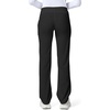 image:imageCherokee Iflex Scrubs for Women Straight Leg Scrub Pants with 6 PocketsBlack