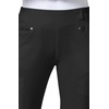 image:imageCherokee Iflex Scrubs for Women Straight Leg Scrub Pants with 6 PocketsBlack