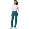 image:imageCherokee Iflex Scrubs for Women Straight Leg Scrub Pants with 6 PocketsCaribbean Blue