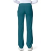 image:imageCherokee Iflex Scrubs for Women Straight Leg Scrub Pants with 6 PocketsCaribbean Blue