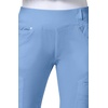 image:imageCherokee Iflex Scrubs for Women Straight Leg Scrub Pants with 6 PocketsCiel Blue
