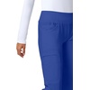 image:imageCherokee Iflex Scrubs for Women Straight Leg Scrub Pants with 6 PocketsGalaxy Blue
