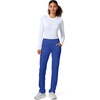 image:imageCherokee Iflex Scrubs for Women Straight Leg Scrub Pants with 6 PocketsGalaxy Blue