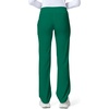 image:imageCherokee Iflex Scrubs for Women Straight Leg Scrub Pants with 6 PocketsHunter Green