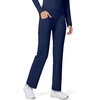 image:imageCherokee Iflex Scrubs for Women Straight Leg Scrub Pants with 6 PocketsNavy