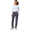 image:imageCherokee Iflex Scrubs for Women Straight Leg Scrub Pants with 6 PocketsPewter