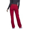 image:imageCherokee Iflex Scrubs for Women Straight Leg Scrub Pants with 6 PocketsRed