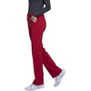 image:imageCherokee Iflex Scrubs for Women Straight Leg Scrub Pants with 6 PocketsRed