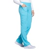 image:imageCherokee Iflex Scrubs for Women Straight Leg Scrub Pants with 6 PocketsTurquoise