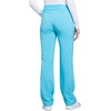 image:imageCherokee Iflex Scrubs for Women Straight Leg Scrub Pants with 6 PocketsTurquoise