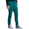 image:imageCherokee Joggers for Men Modern Fit Scrub Pant with Drawstring Waistband 5 Pockets Soft 2Way Stretch Fabric  WW012Hunter