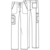 image:imageCherokee Men amp Women Scrubs Pant Workwear Core Stretch Drawstring Cargo 4043Ciel