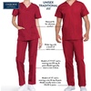 image:imageCherokee Men amp Women Scrubs Pant Workwear Core Stretch Drawstring Cargo 4043Khaki
