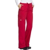 image:imageCherokee Men amp Women Scrubs Pant Workwear Core Stretch Drawstring Cargo 4043Red