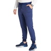 image:imageCherokee Mens Mid Rise Jogger Scrub Pants with 5 Pockets and Elastic Waistband CK132ANavy