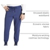 image:imageCherokee Mens Mid Rise Jogger Scrub Pants with 5 Pockets and Elastic Waistband CK132ANavy