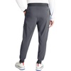 image:imageCherokee Mens Mid Rise Jogger Scrub Pants with 5 Pockets and Elastic Waistband CK132APewter