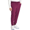 image:imageCherokee Mens Mid Rise Jogger Scrub Pants with 5 Pockets and Elastic Waistband CK132AWine