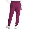 image:imageCherokee Mens Mid Rise Jogger Scrub Pants with 5 Pockets and Elastic Waistband CK132AWine