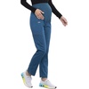 image:imageCherokee Revolution Maternity Scrub Pants for Women Straight Leg BottomsCaribbean Blue