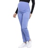 image:imageCherokee Revolution Maternity Scrub Pants for Women Straight Leg BottomsCiel