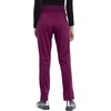 image:imageCherokee Revolution Maternity Scrub Pants for Women Straight Leg BottomsWine