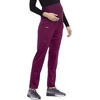 image:imageCherokee Revolution Maternity Scrub Pants for Women Straight Leg BottomsWine