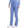 image:imageCherokee Revolution Scrub Pants for Men Tapered Leg Drawstring StretchCiel Blue