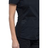 image:imageCherokee Revolution Scrub Top for Women VNeck 2 Pockets Classic FitBlack