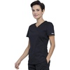 image:imageCherokee Revolution Scrub Top for Women VNeck 2 Pockets Classic FitBlack