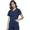image:imageCherokee Revolution Scrub Top for Women VNeck 2 Pockets Classic FitNavy