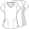 image:imageCherokee Revolution Scrub Top for Women VNeck 2 Pockets Classic FitRed