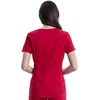 image:imageCherokee Revolution Scrub Top for Women VNeck 2 Pockets Classic FitRed