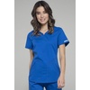 image:imageCherokee Revolution Scrub Top for Women VNeck 2 Pockets Classic FitRoyal