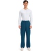 image:imageCherokee Scrub Pants for Men Cargo Nursing Bottom with Zip Fly 7 Pockets Elastic Waist amp 2Way Stretch Fabric  4243Caribbean Blue