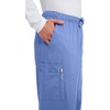 image:imageCherokee Scrub Pants for Men Cargo Nursing Bottom with Zip Fly 7 Pockets Elastic Waist amp 2Way Stretch Fabric  4243Ciel
