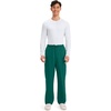 image:imageCherokee Scrub Pants for Men Cargo Nursing Bottom with Zip Fly 7 Pockets Elastic Waist amp 2Way Stretch Fabric  4243Hunter Green