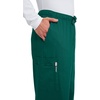 image:imageCherokee Scrub Pants for Men Cargo Nursing Bottom with Zip Fly 7 Pockets Elastic Waist amp 2Way Stretch Fabric  4243Hunter Green