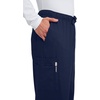 image:imageCherokee Scrub Pants for Men Cargo Nursing Bottom with Zip Fly 7 Pockets Elastic Waist amp 2Way Stretch Fabric  4243Navy